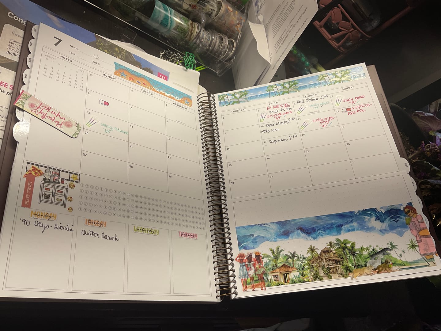 Customer photo review of FINAL SALE: 2026 | The Scout Planner | Mr. Darcy's Study