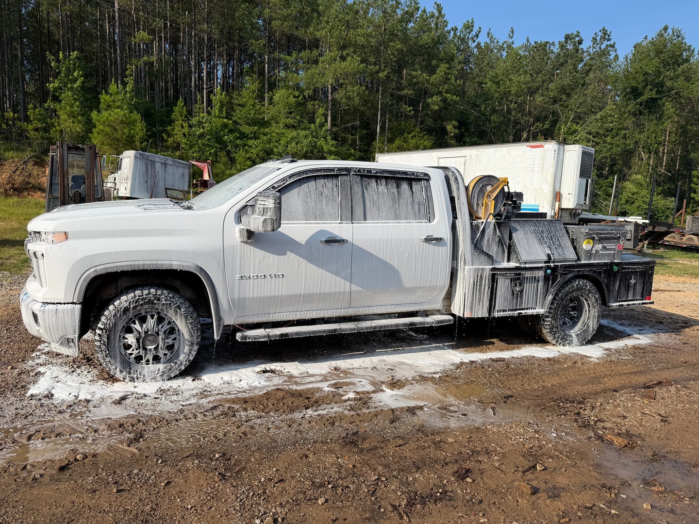 Customer photo review of 2 Step Touchless Truck Wash Soap