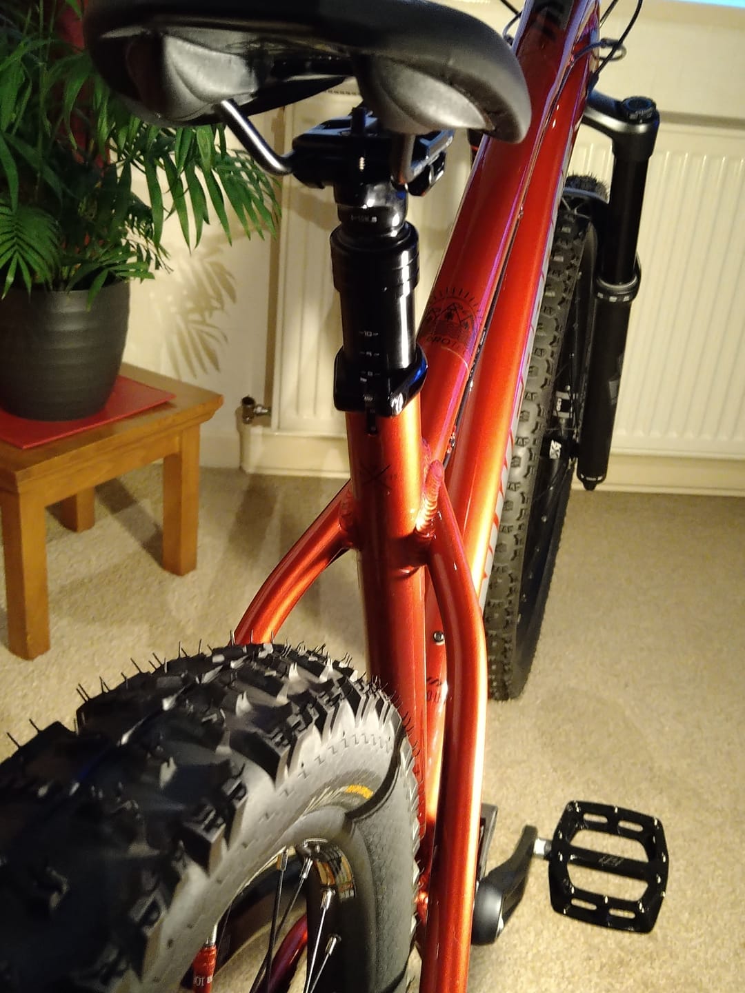 Customer photo review of TranzX JD-YSP18 Dropper Seatpost 31.6mm