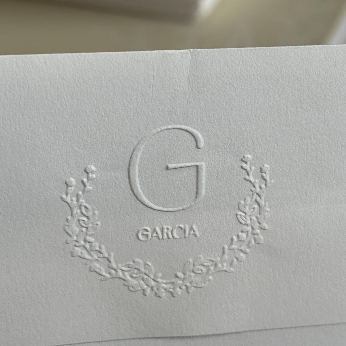 Customer photo review of Monogram Embosser