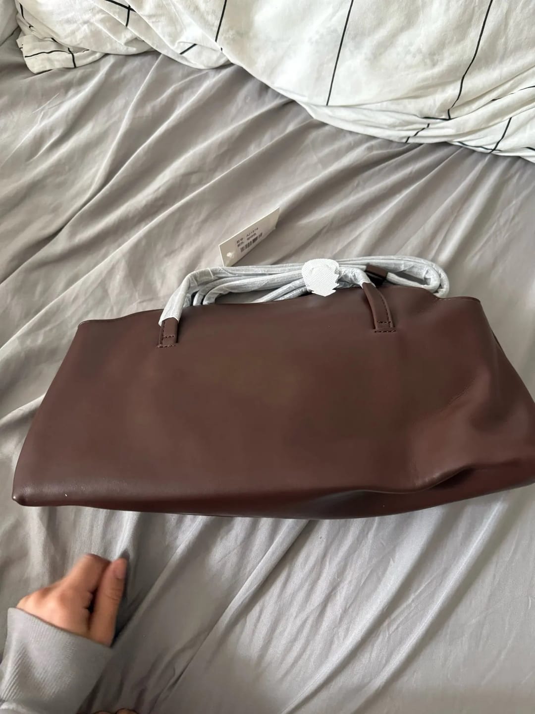 Customer photo review of Cilla Pillow Shoulder Tote Bag