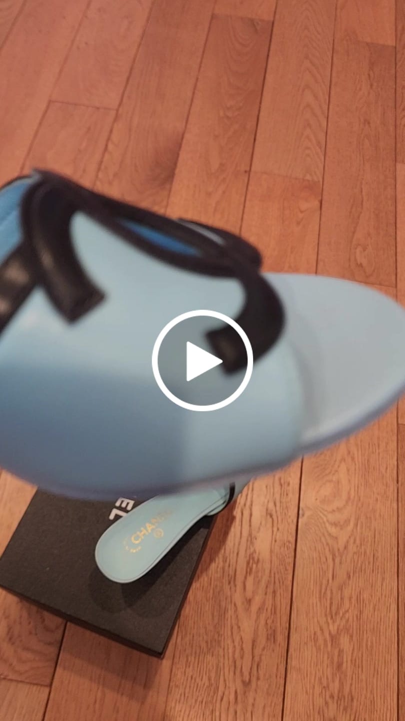 Customer video review of Chanel 2026 Sandal Lambskin