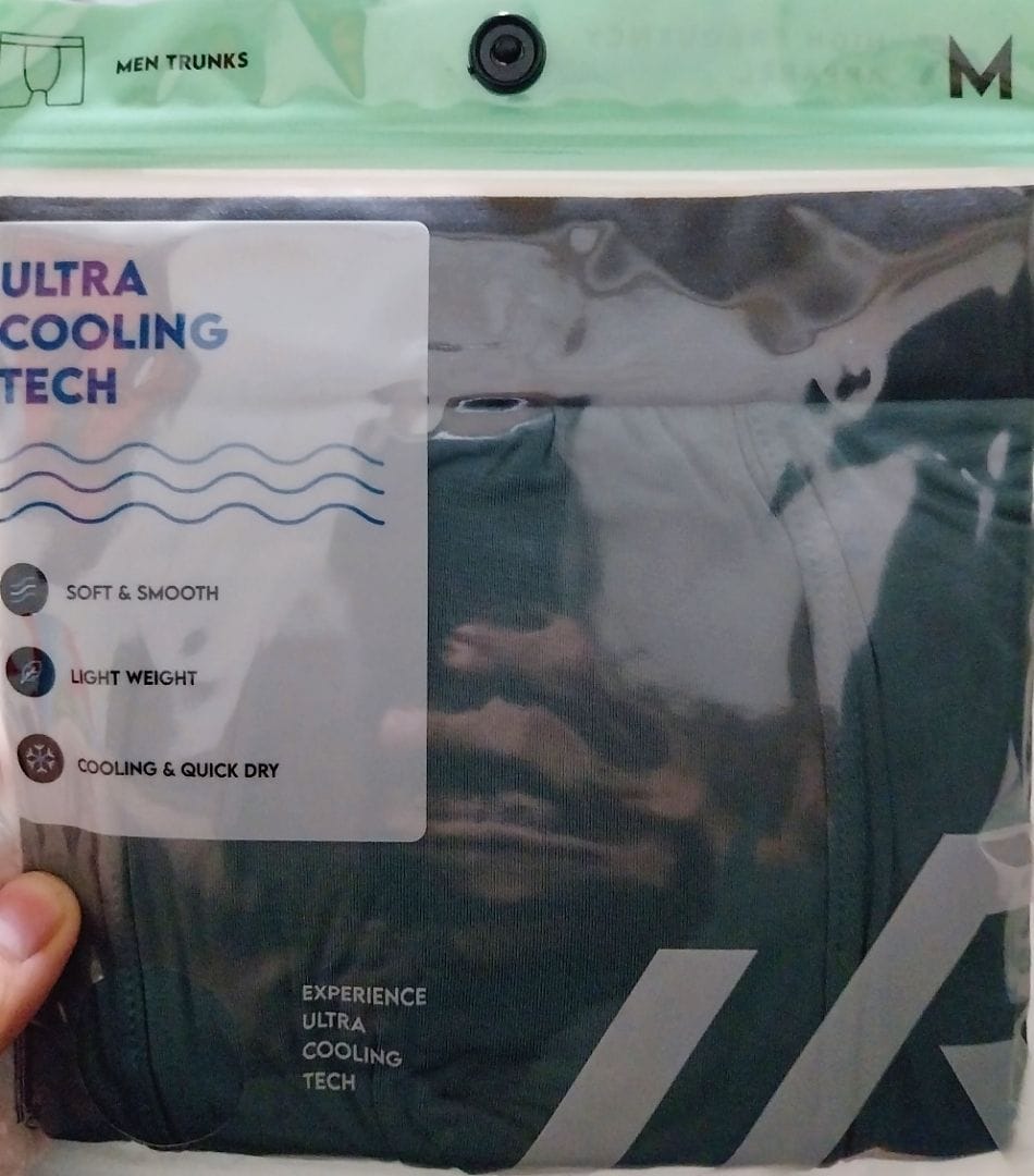 Customer photo review of Modal Cooling Boxer Briefs