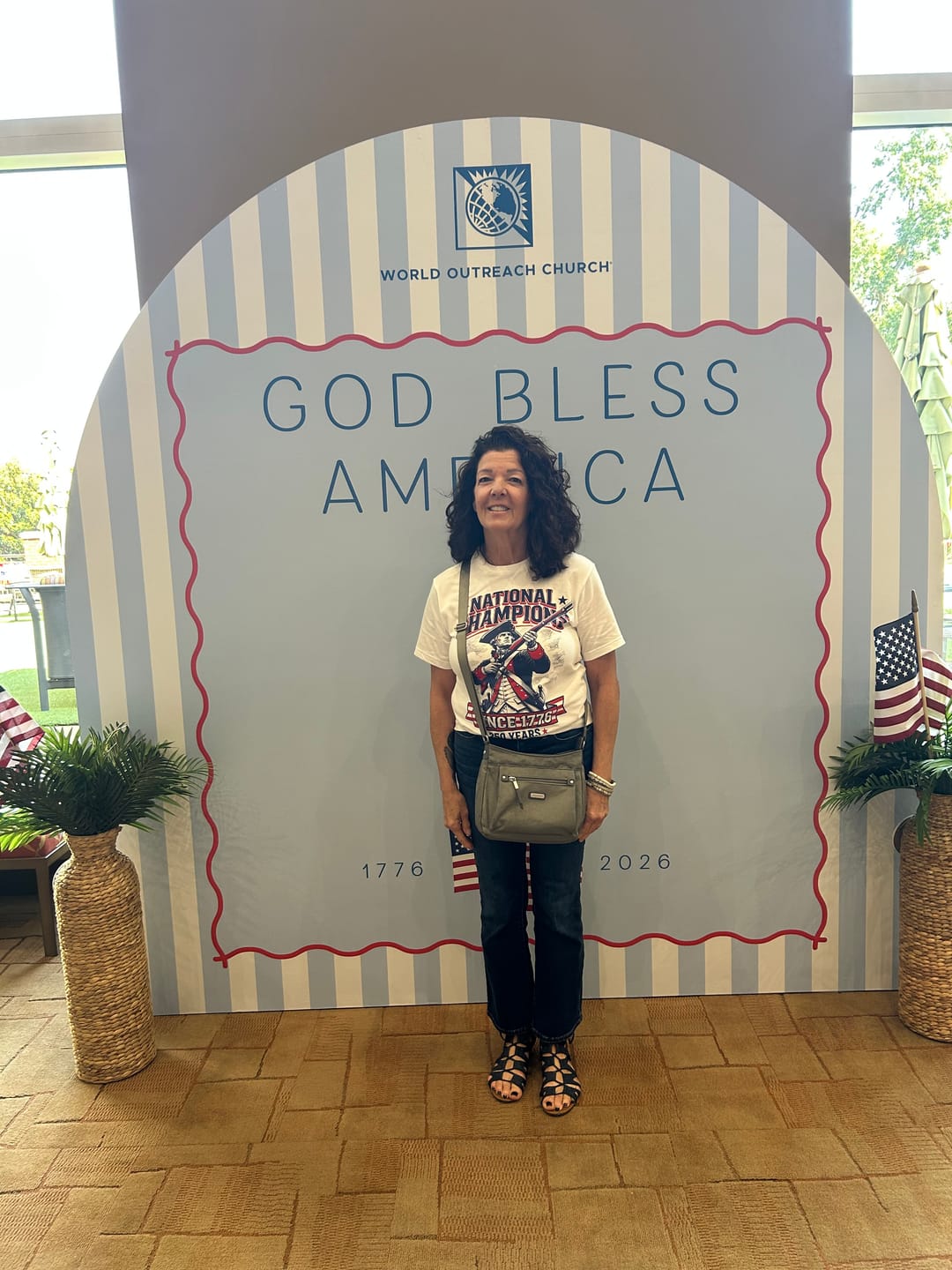 Customer photo review of National Champions T-shirt