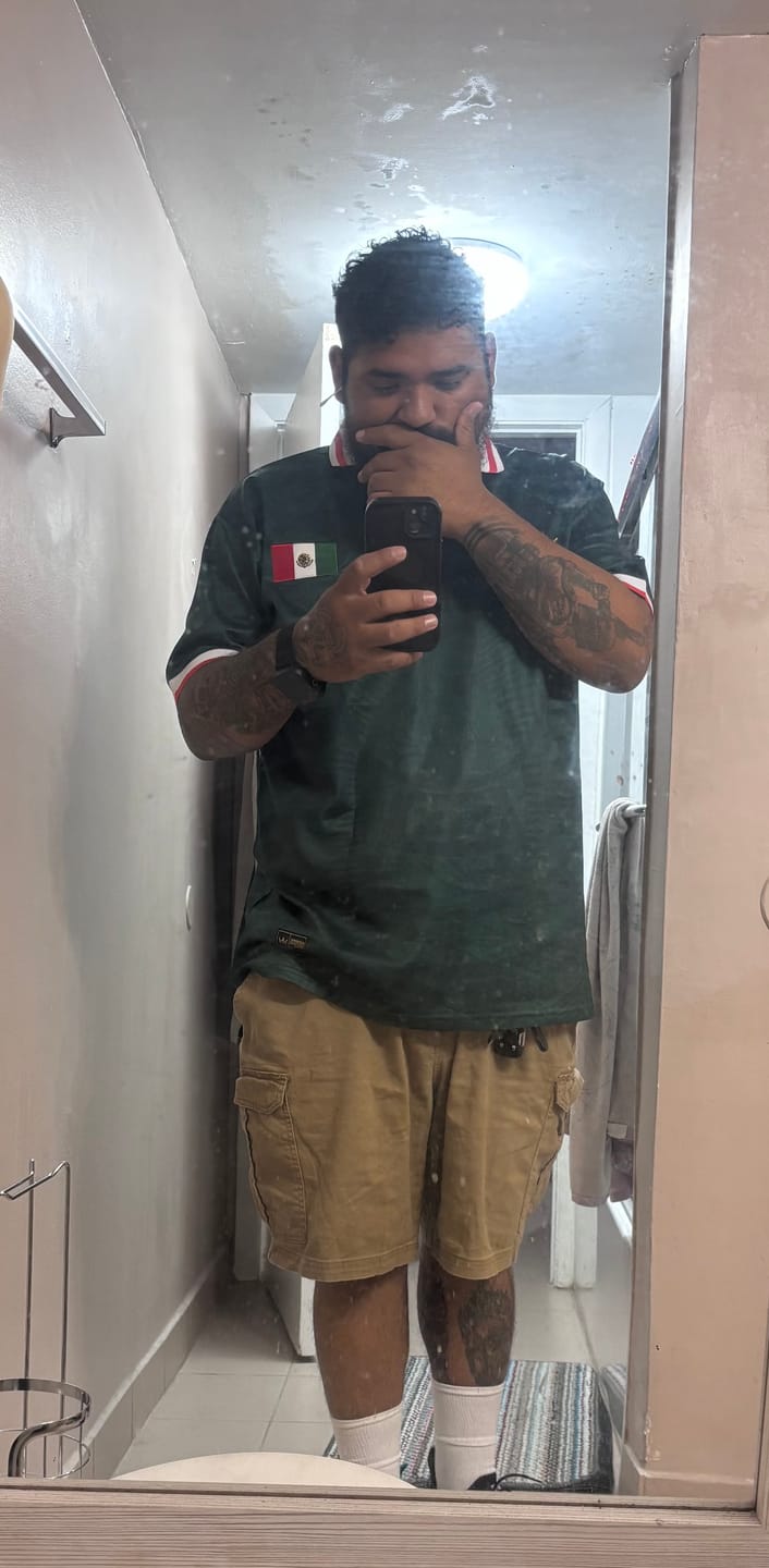 Customer photo review of Mexico Heritage Retro Custom Football Jersey