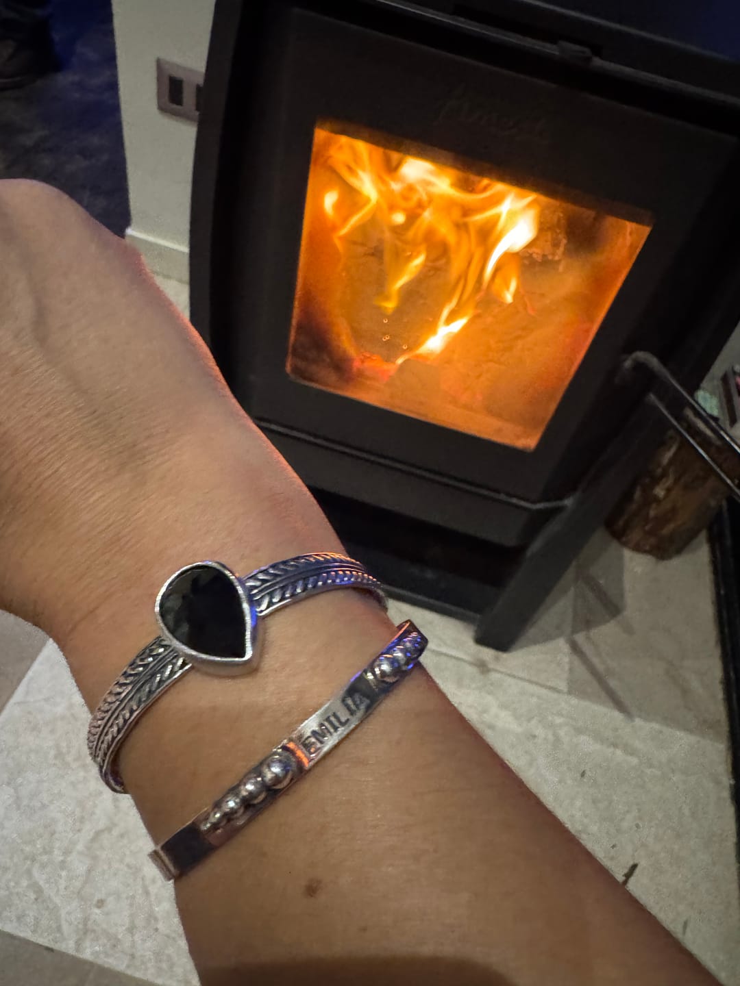 Customer photo review of Esclava Flamenca Gota Onix - PREVENTA