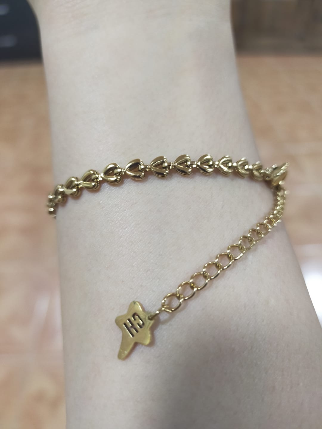 Customer photo review of Pulsera Columba