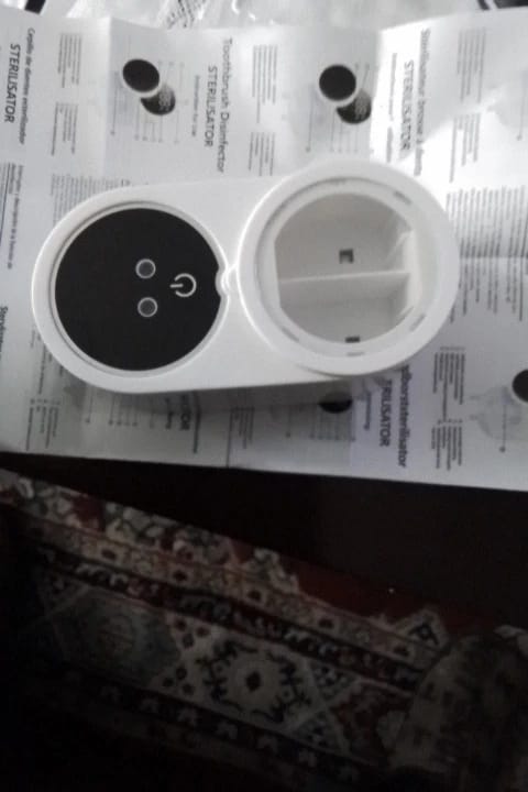 Customer photo review of U-Shaped Ultrasonic Electric Toothbrush