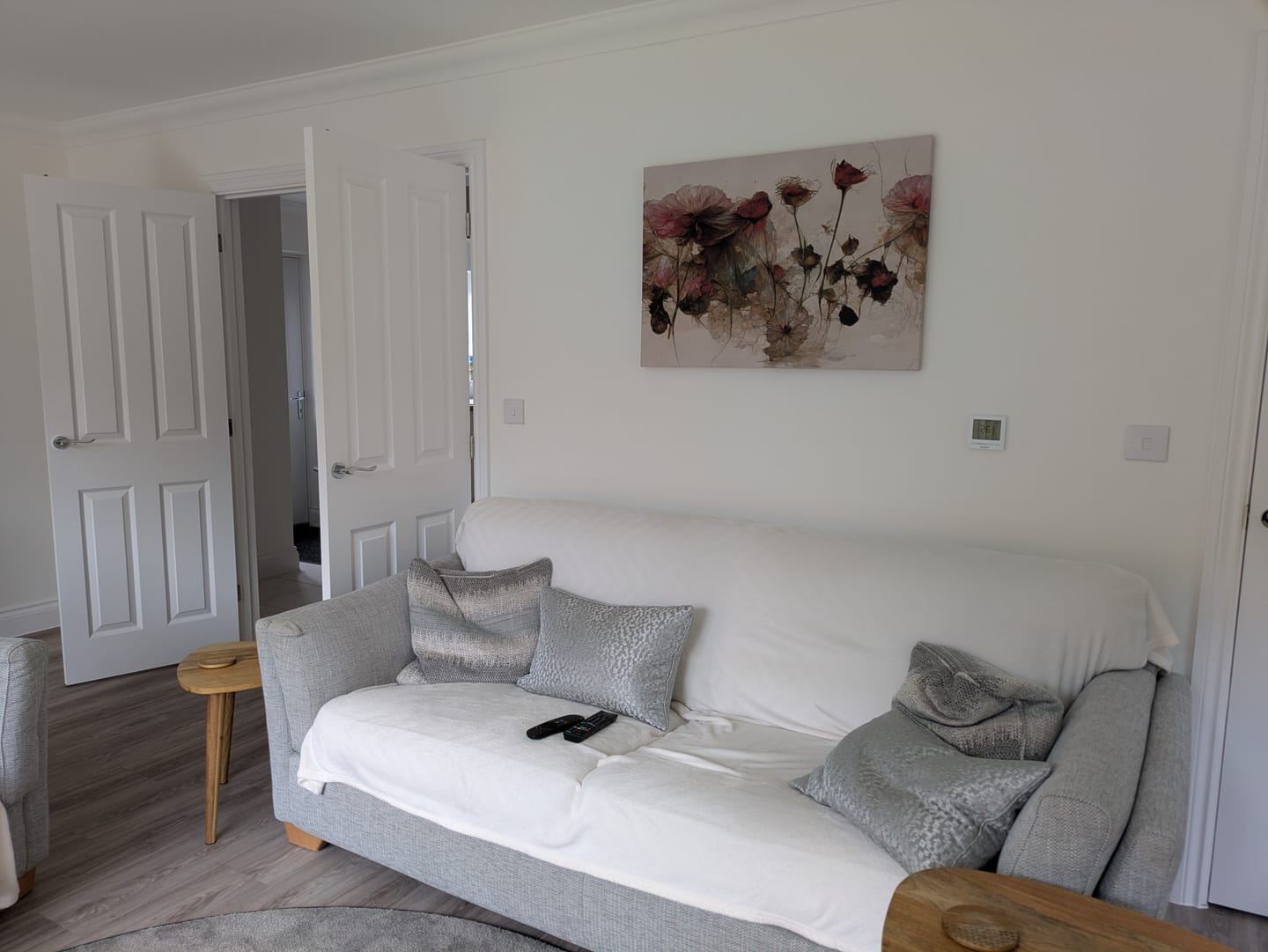 Customer photo review of Wild Dry Roses Canvas Print