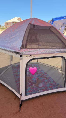 Customer photo review of Pop 'N Go® Playpen