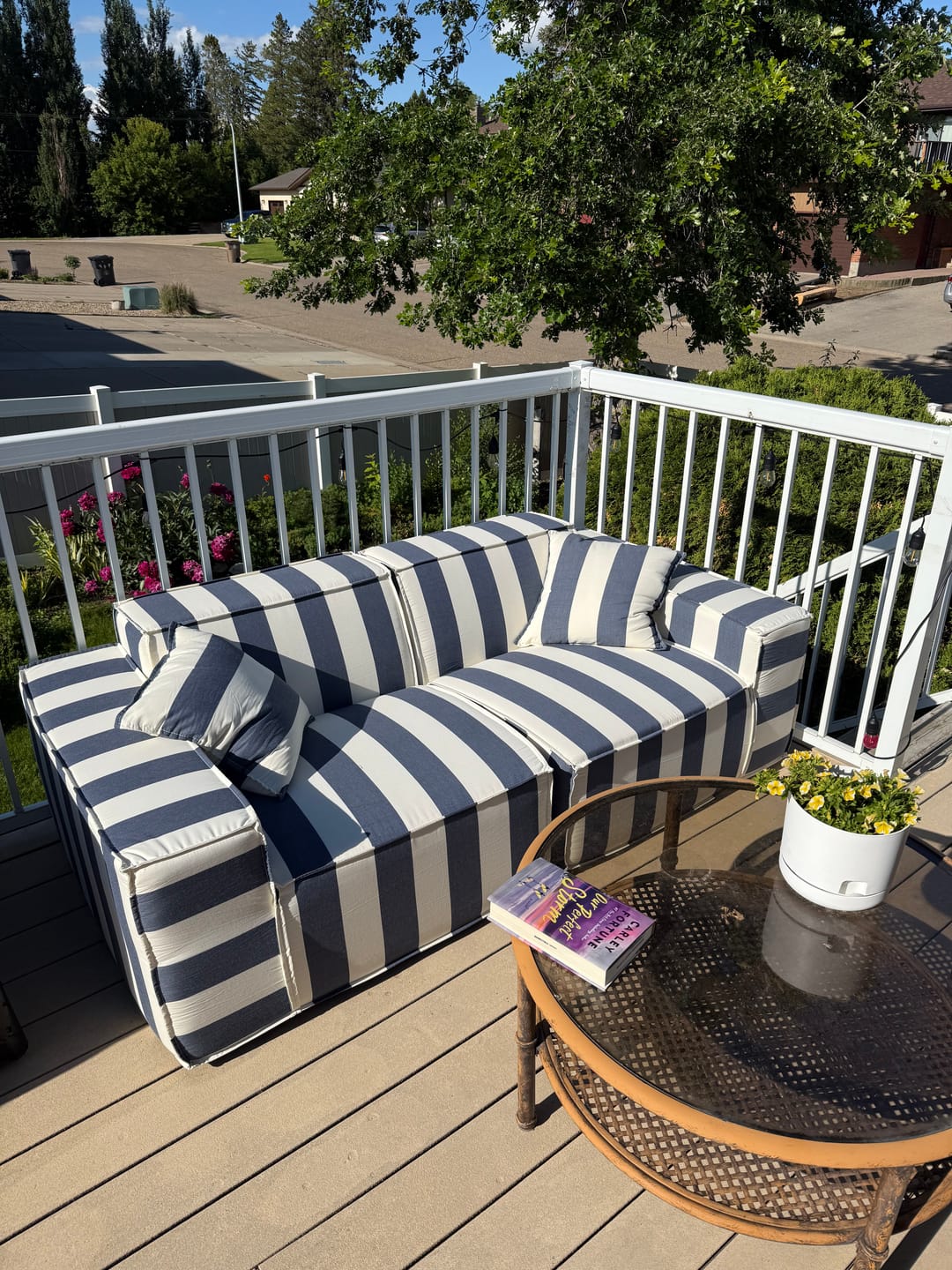Customer photo review of M1 Outdoor Loveseat Sofa