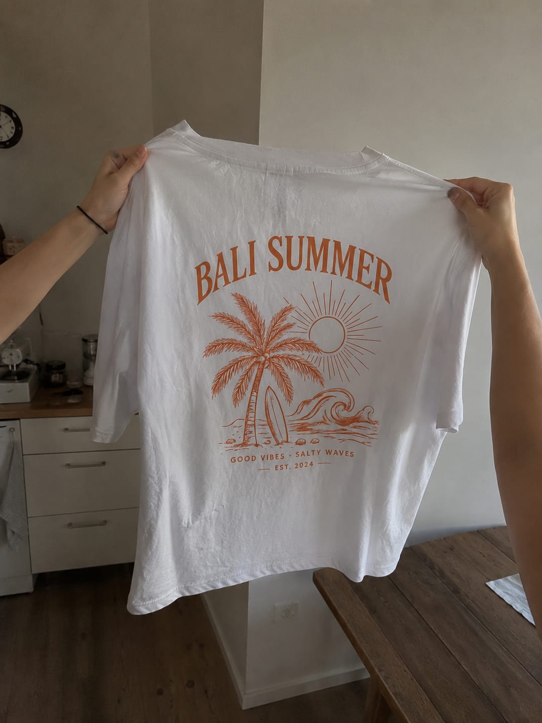 Customer photo review of Bali summer orange