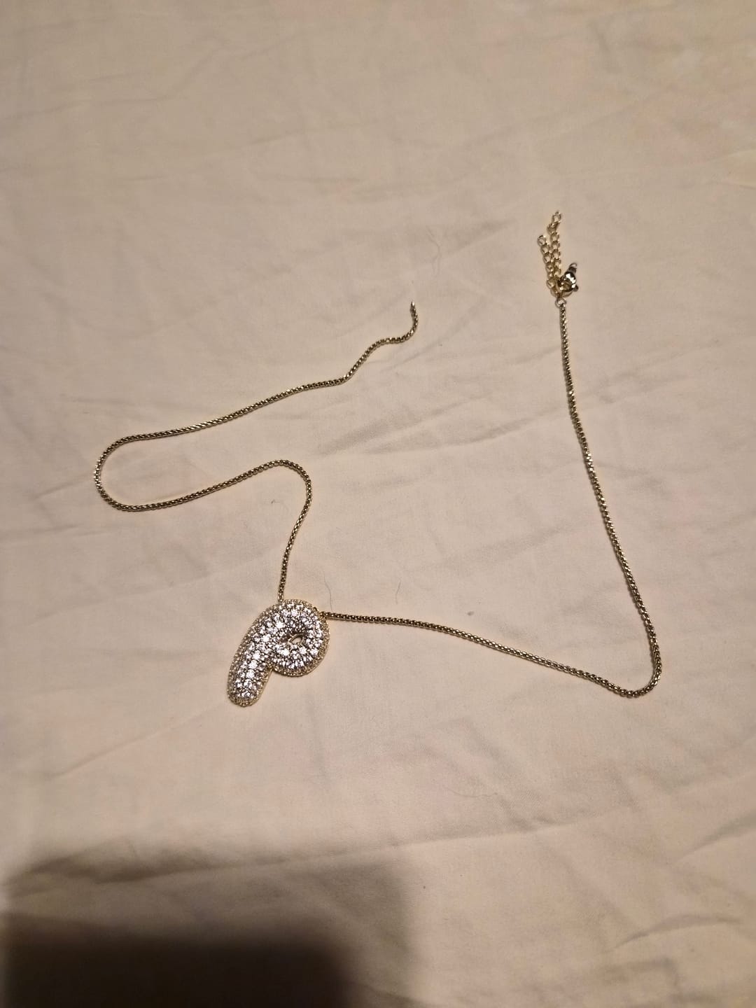 Customer photo review of Ellie Initial Love Lock Necklace (Bundle)