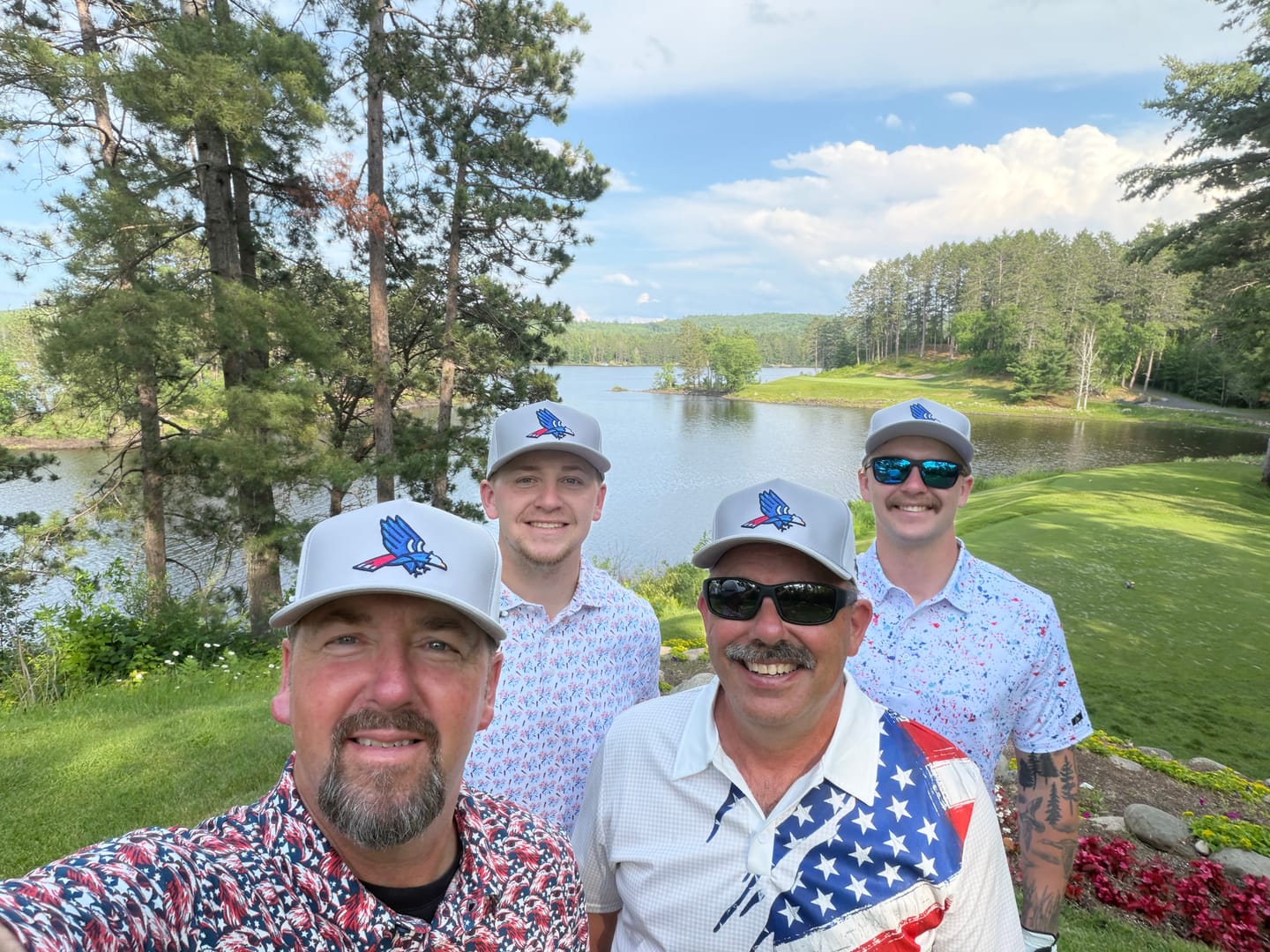 Customer photo review of The Patriot Hat