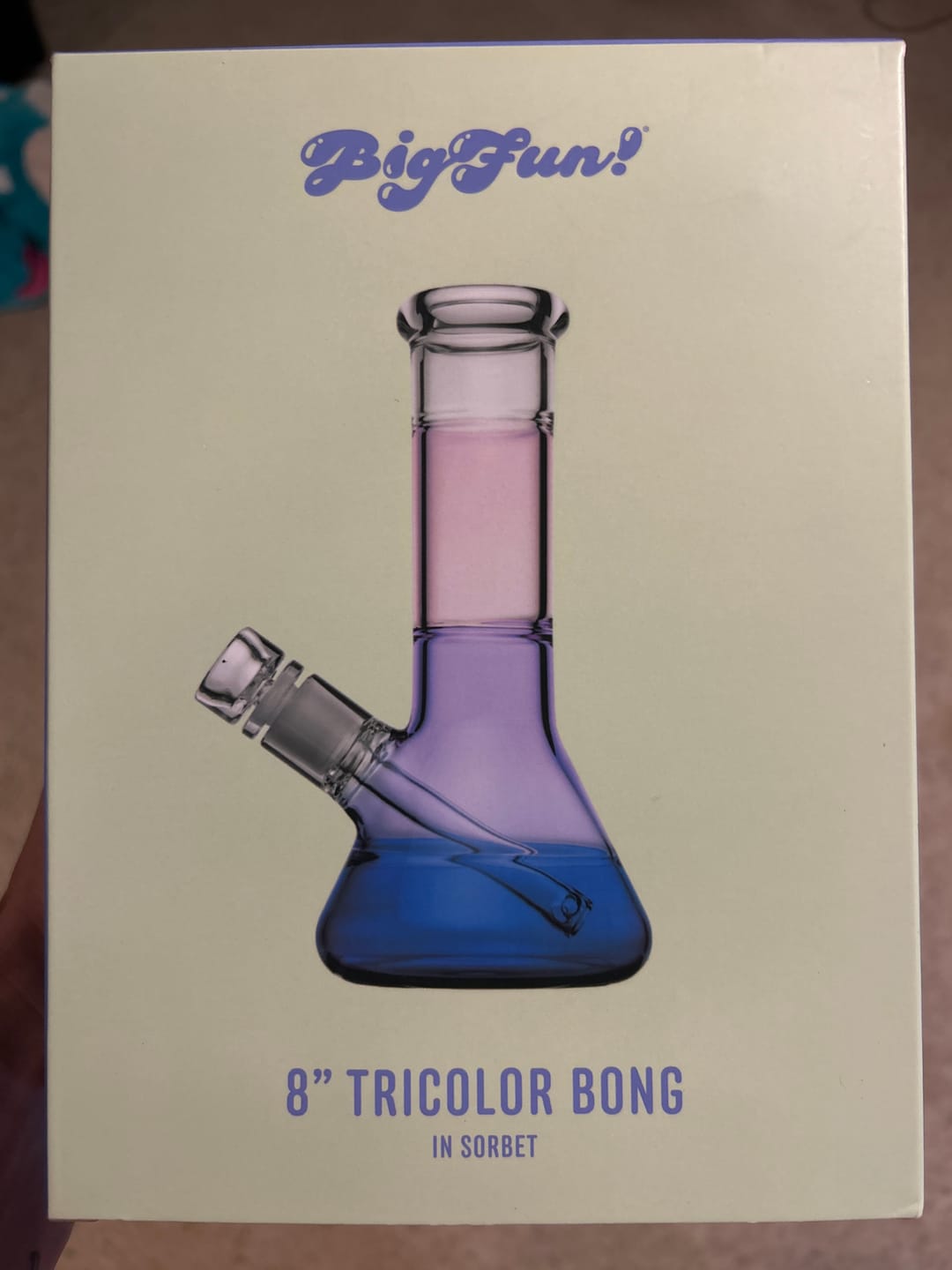 Customer photo review of Tricolor Bong