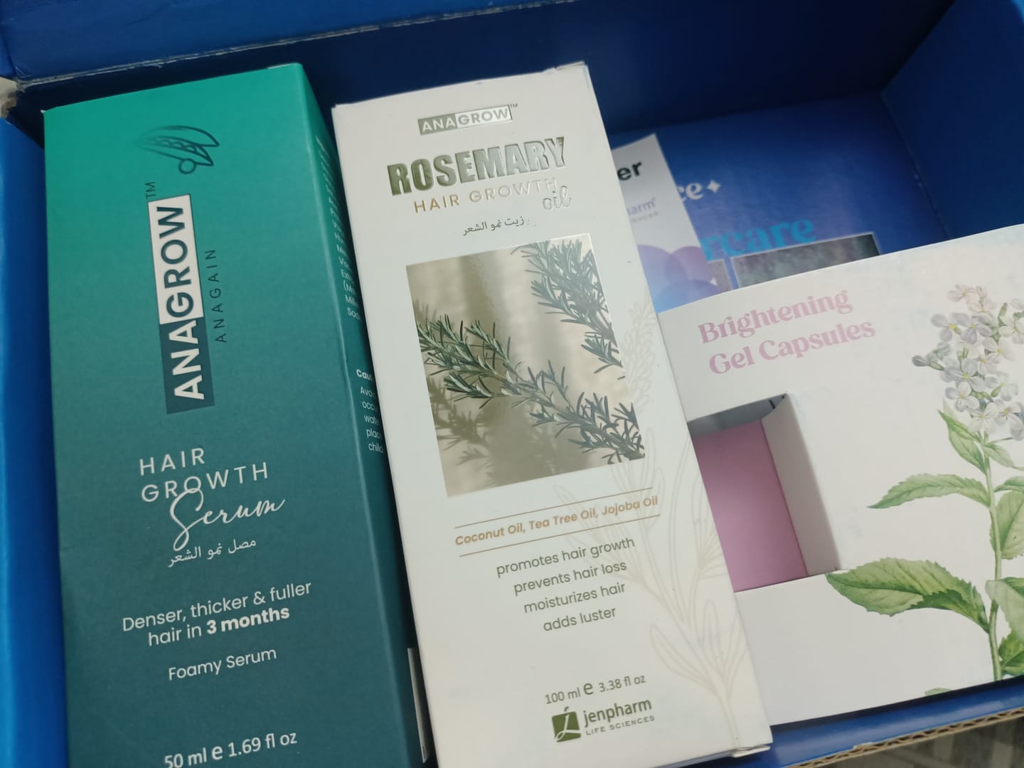 Customer photo review of Anagrow Rosemary Hair Oil