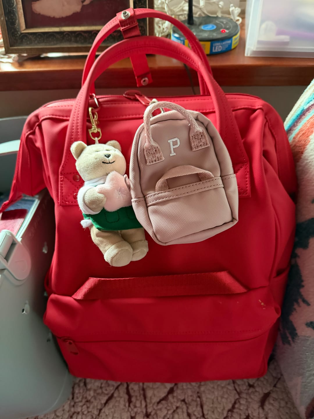 Customer photo review of Cascade Bag Charm