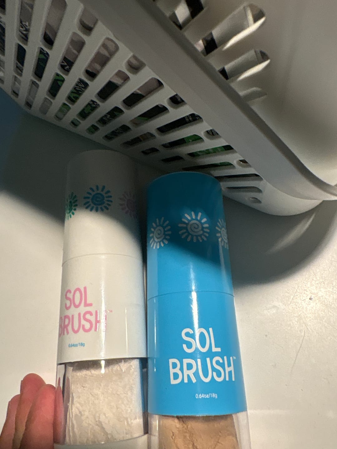 Customer photo review of Sol Brush SPF 50