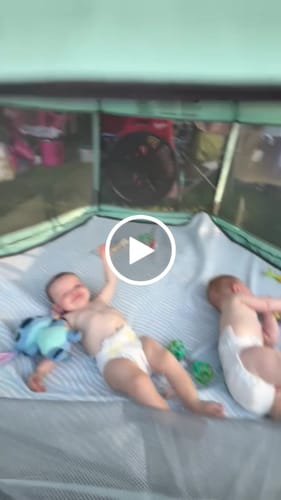 Customer video review of Pop 'N Go® Play Mat & Cover