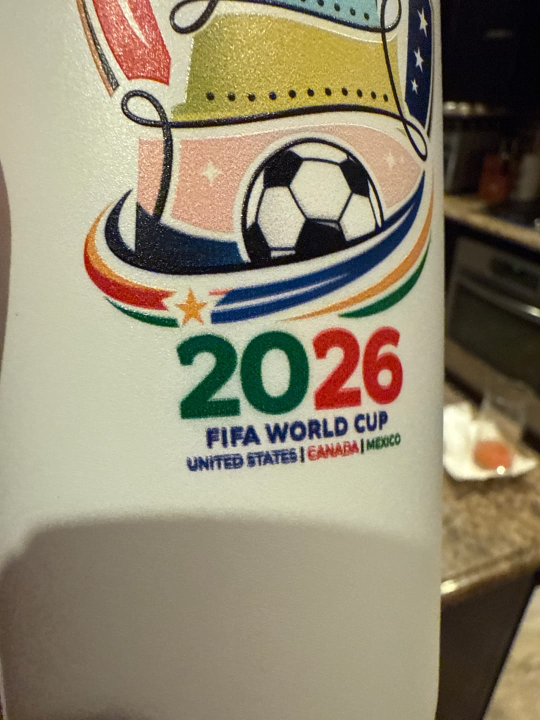 Customer photo review of (6 Pieces) Full Color UV Printed Tumbler | 20 oz