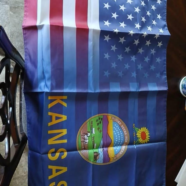 Customer photo review of Kansas & American Flag Blend