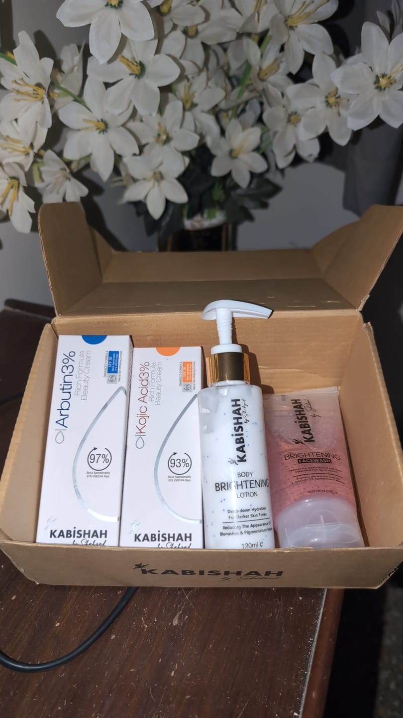 Customer photo review of Intense Pigmentation Bundle