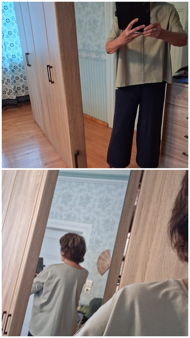 Customer photo review of TIDA Blusenshirt