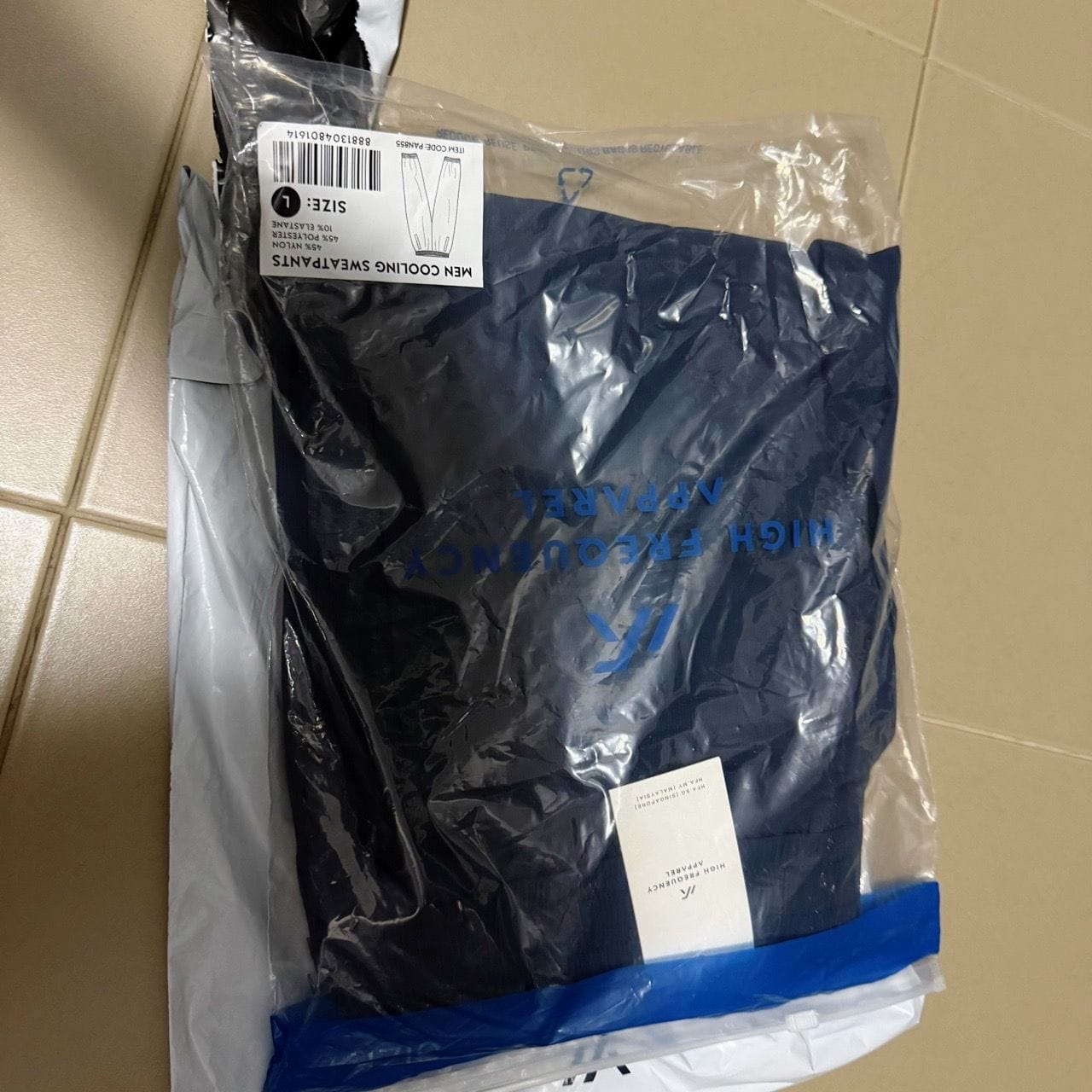 Customer photo review of Ultra Cooling Jogger Pants