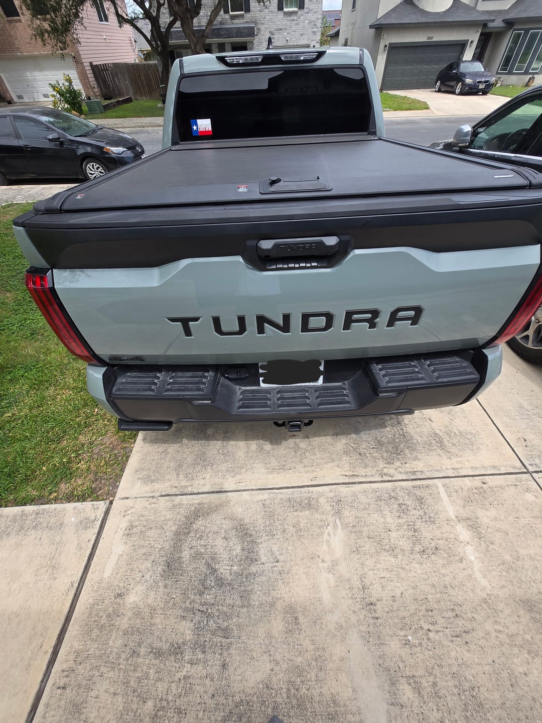 Customer photo review of OPENROAD Aluminum Retractable Tonneau Cover