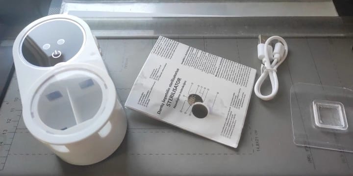 Customer photo review of U-Shaped Ultrasonic Electric Toothbrush
