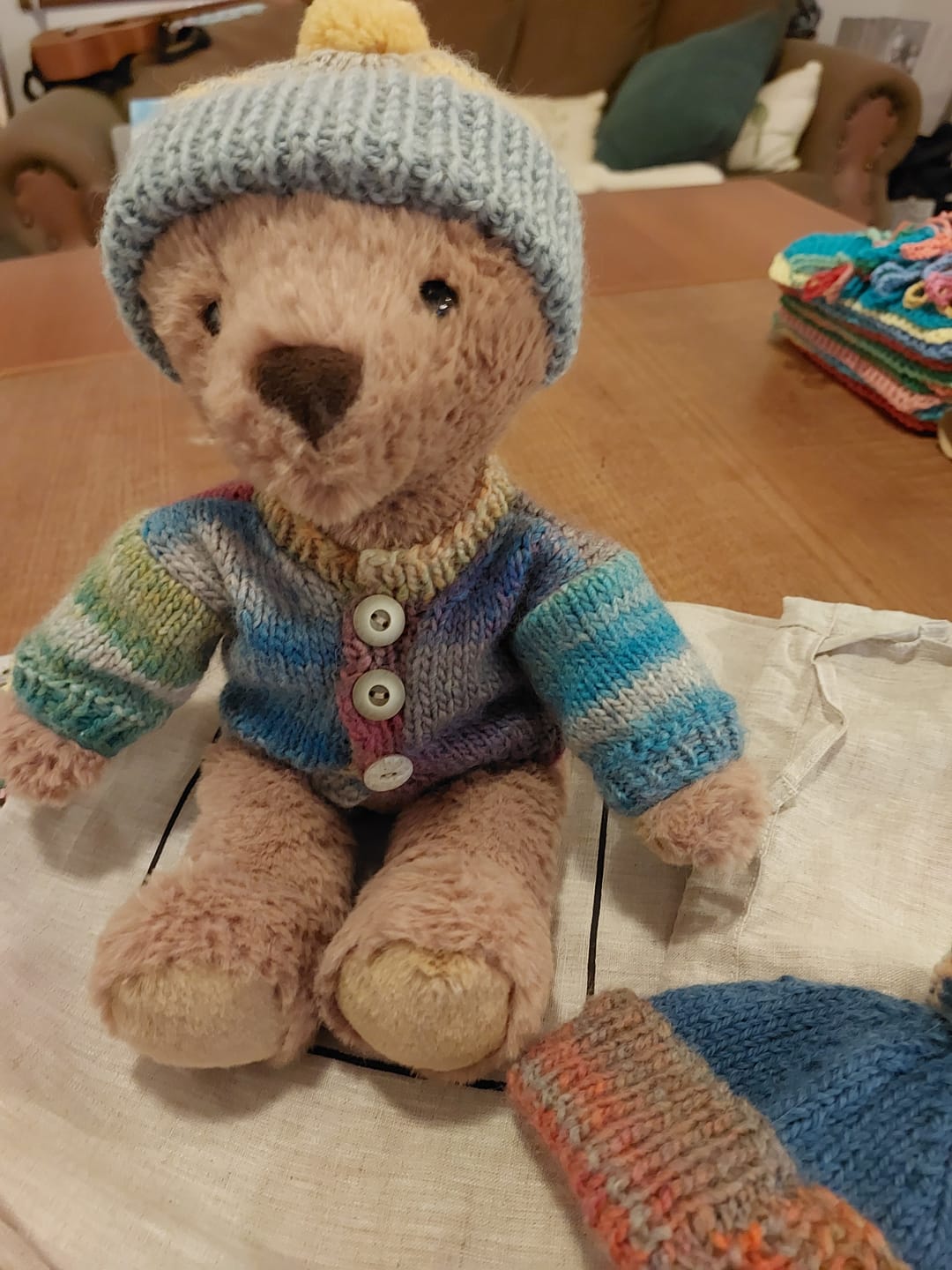 Customer photo review of Steiff | Thommy Teddy Bear (30cm)
