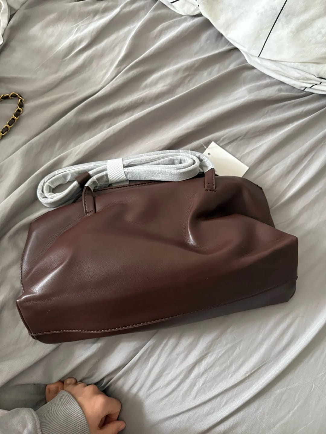 Customer photo review of Cilla Pillow Shoulder Tote Bag