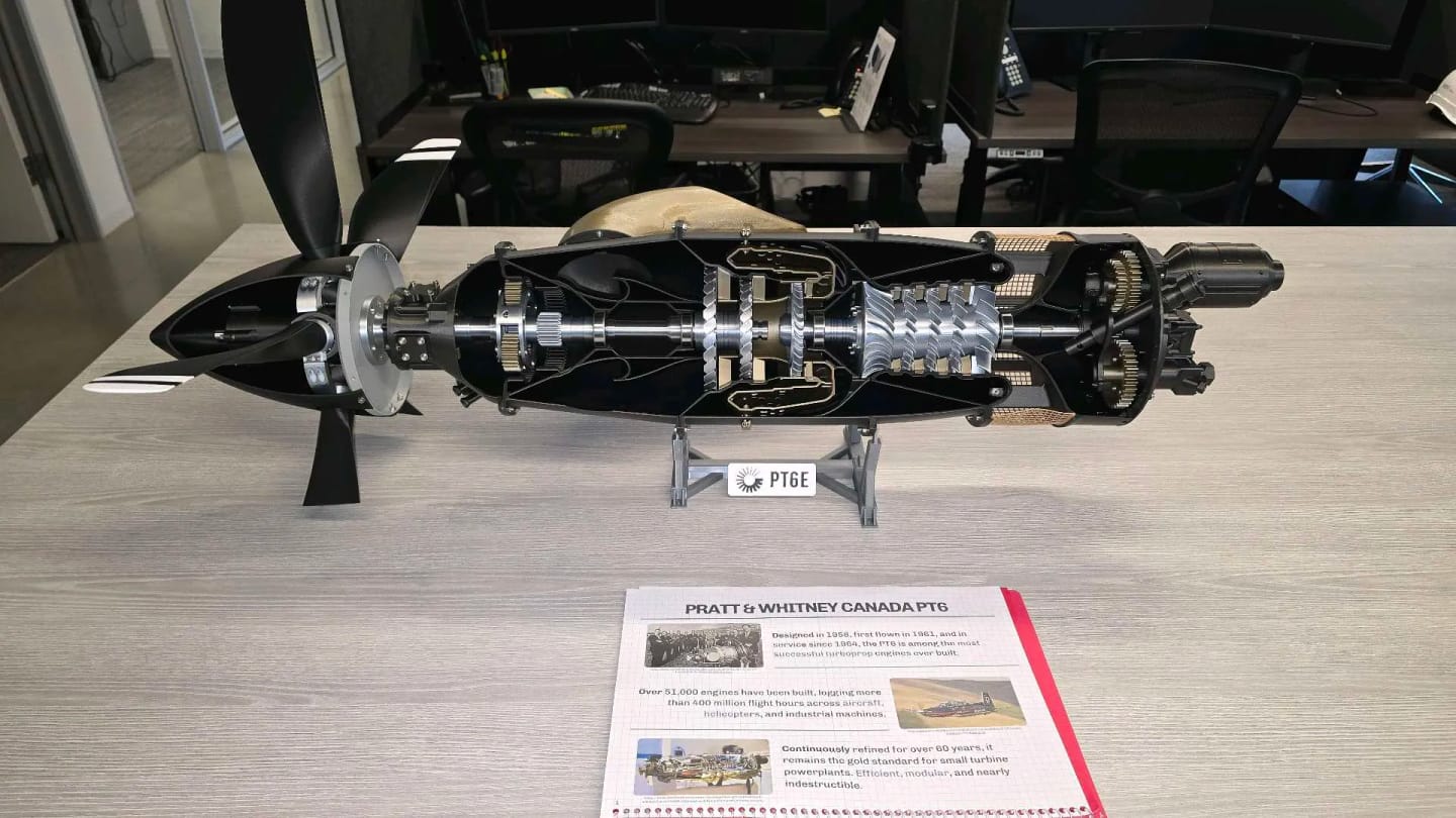 Customer photo review of PT6E Turboprop Engine - E02