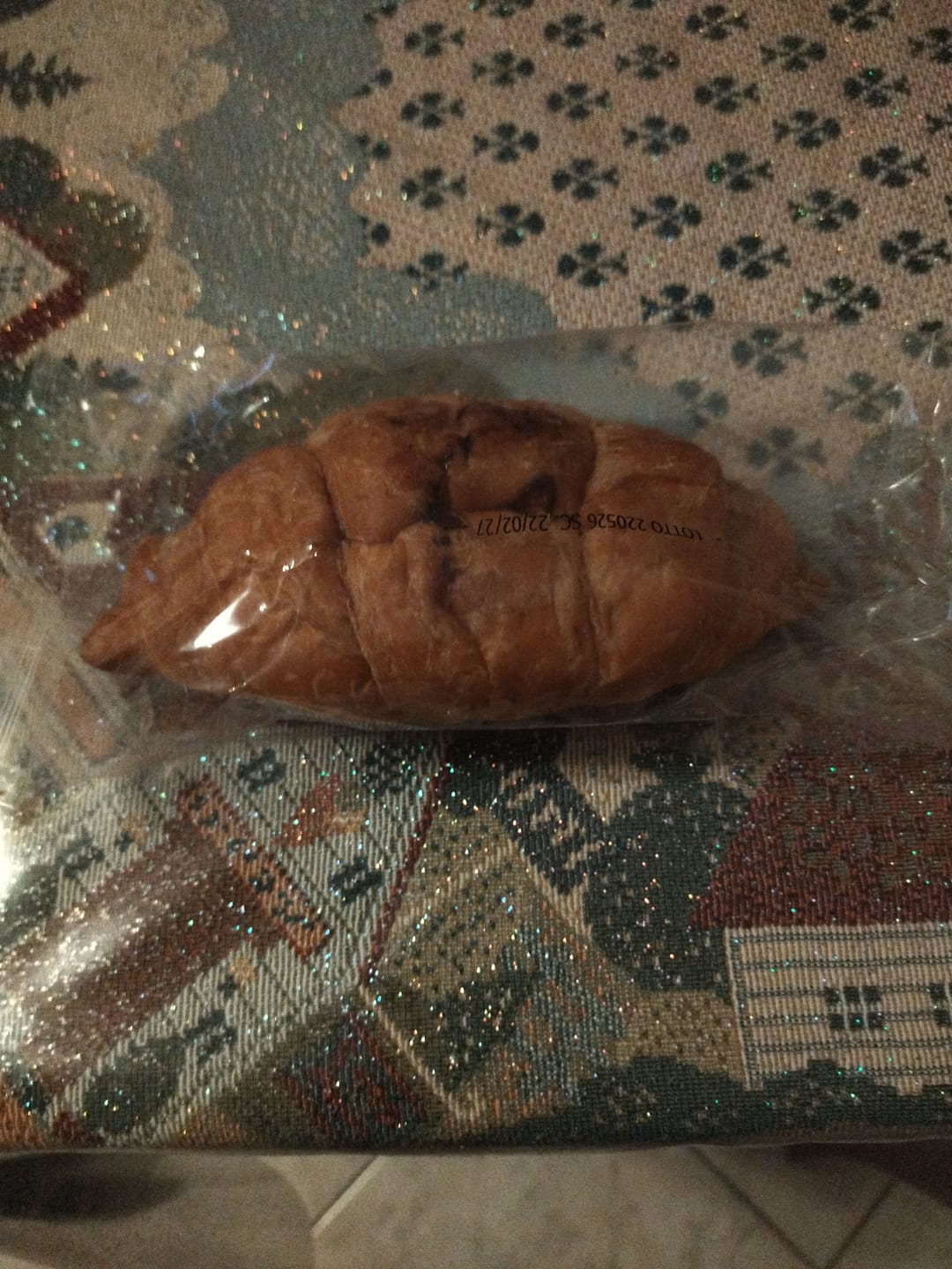 Customer photo review of 15 Cornetti proteici ripieni di crema alla nocciola