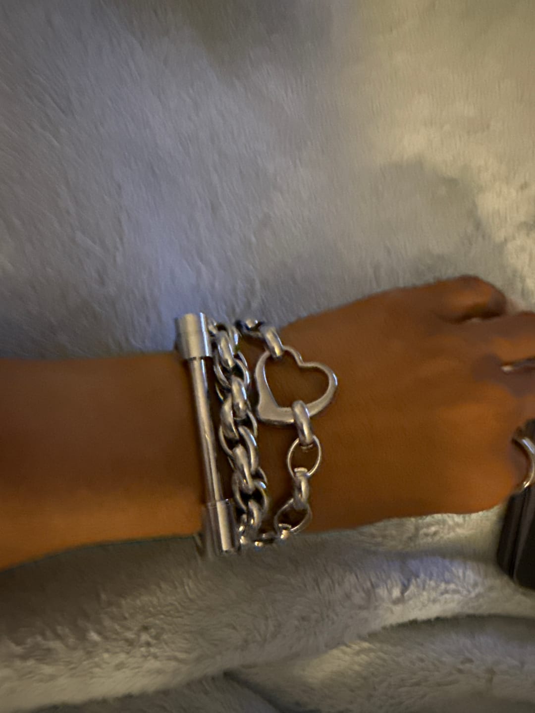 Customer photo review of Audra Bracelet Stack