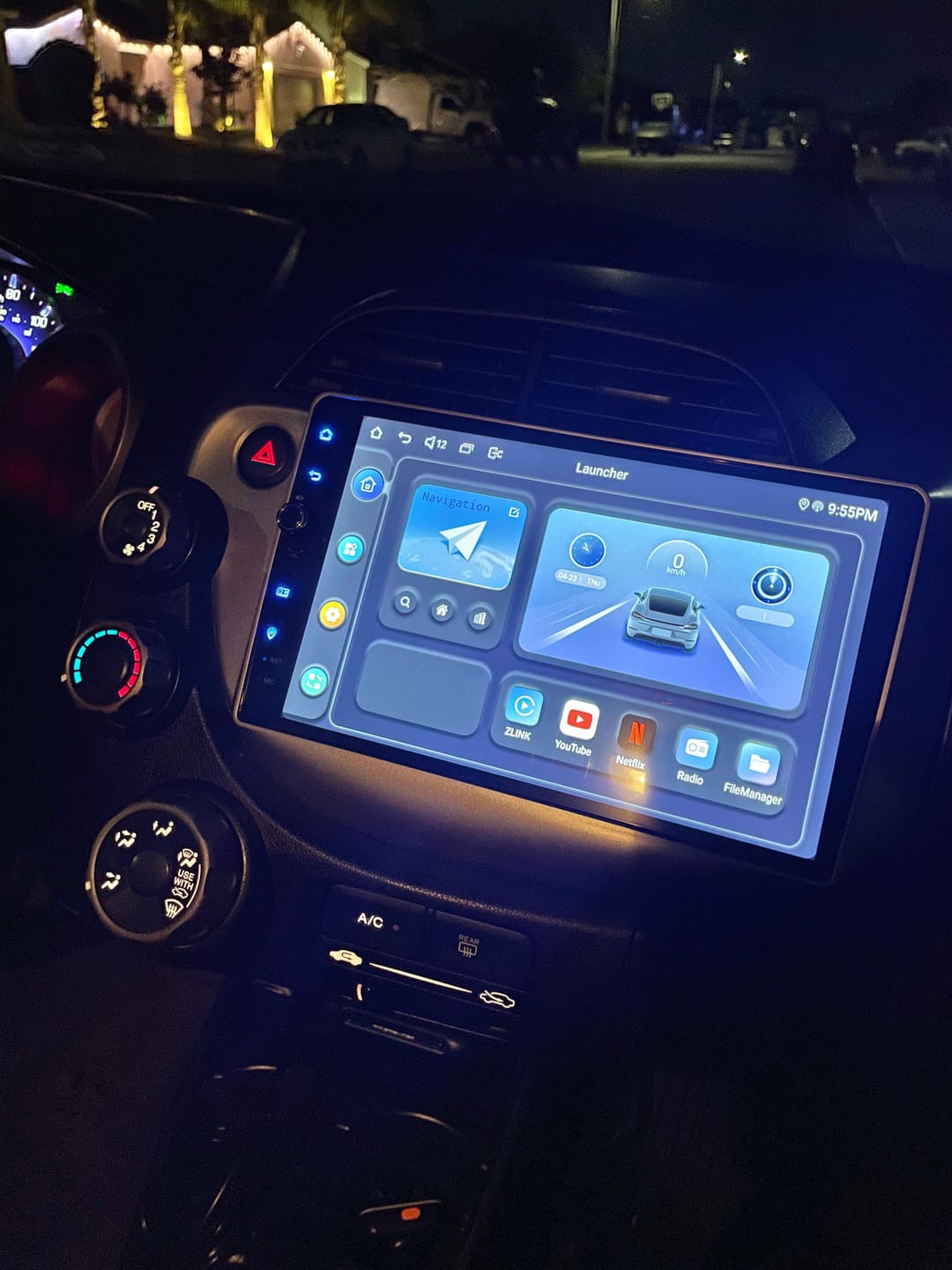 Customer photo review of Honda Jazz/Fit 2008-2013 — Premium 10.1” CarPlay & Android Auto Head Unit