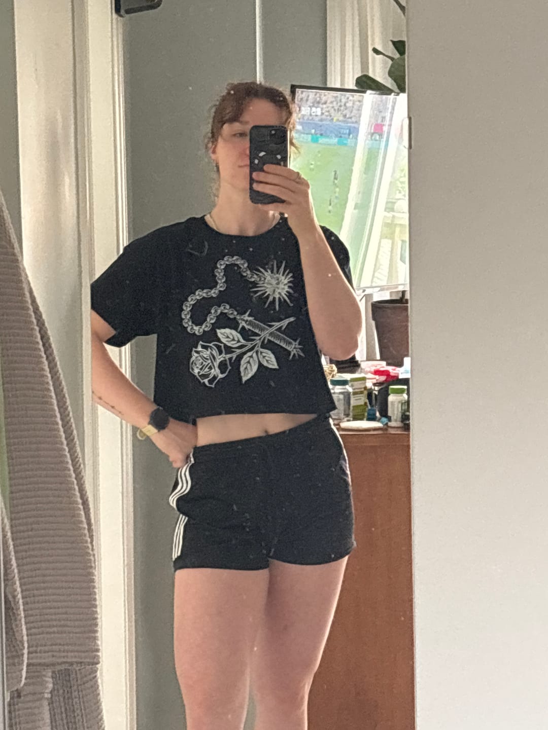 Customer photo review of Doom&Swoon Crop Tee