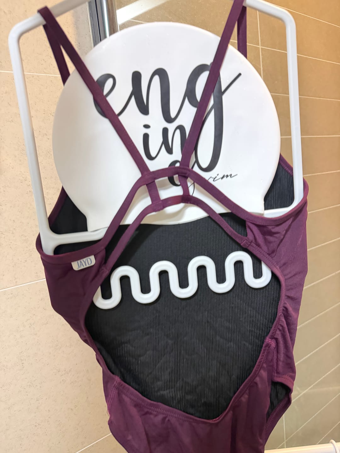 Customer photo review of ZIMMY ONE PIECE - Sangria