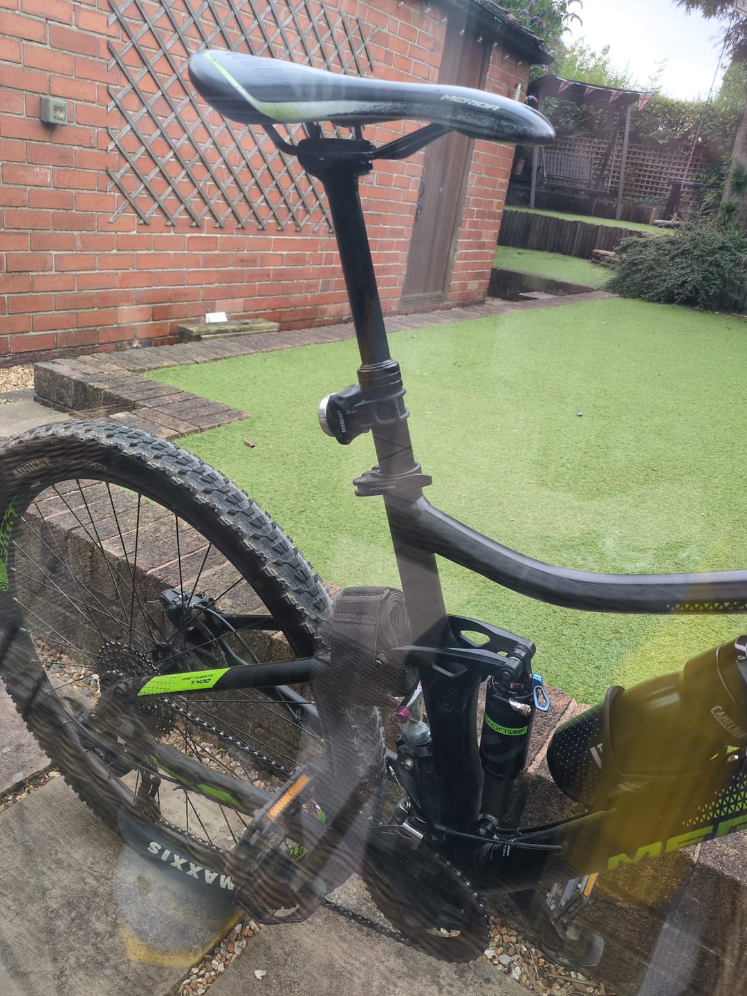 Customer photo review of TranzX JD-YSP18 Dropper Seatpost 31.6mm