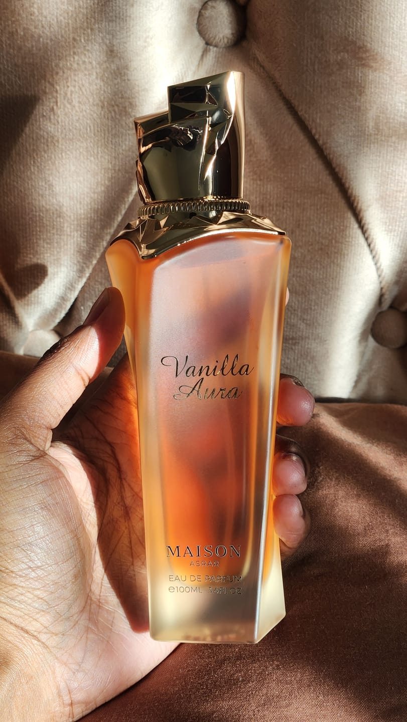 Customer photo review of Vanilla Aura Eau De Parfum 100ml - Maison Asrar