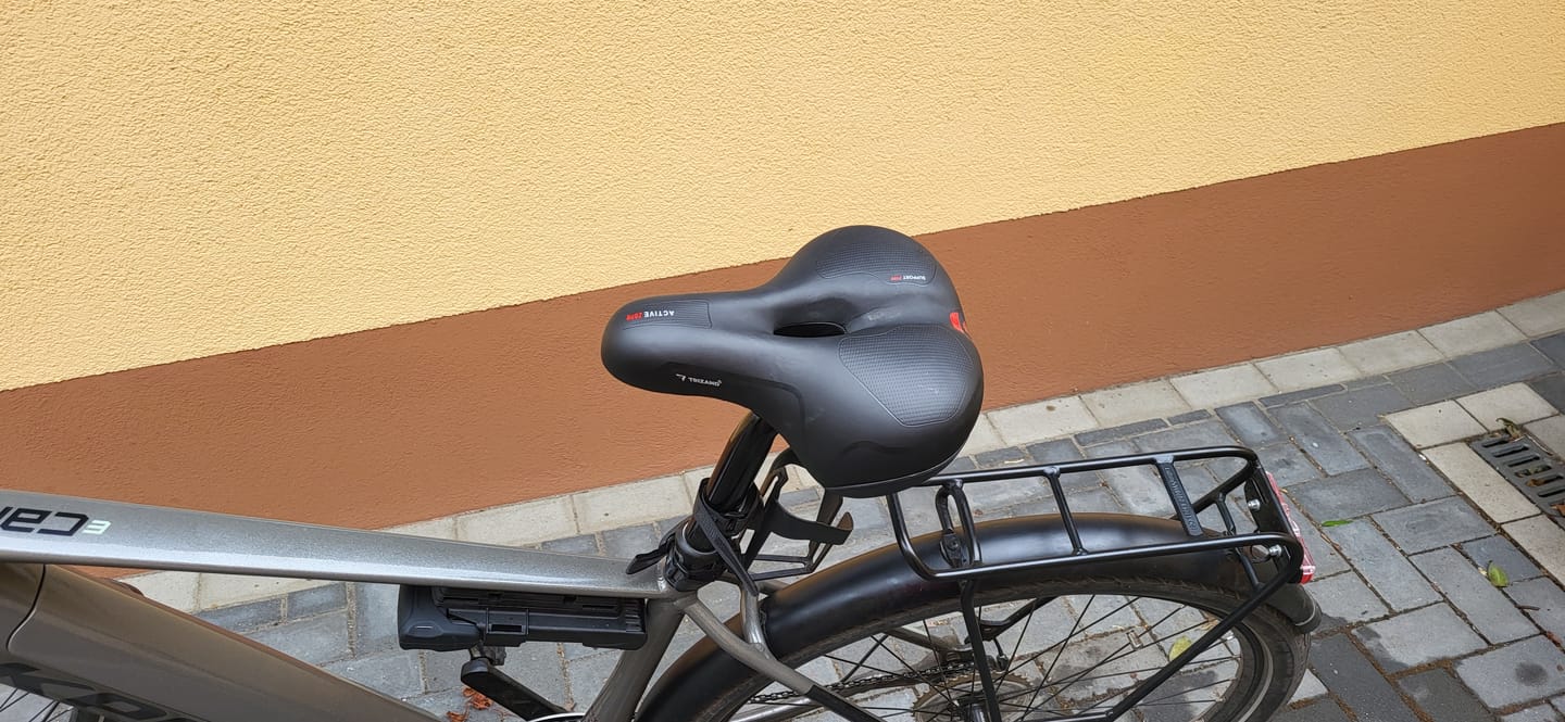 Customer photo review of Sella Fahrradsattel