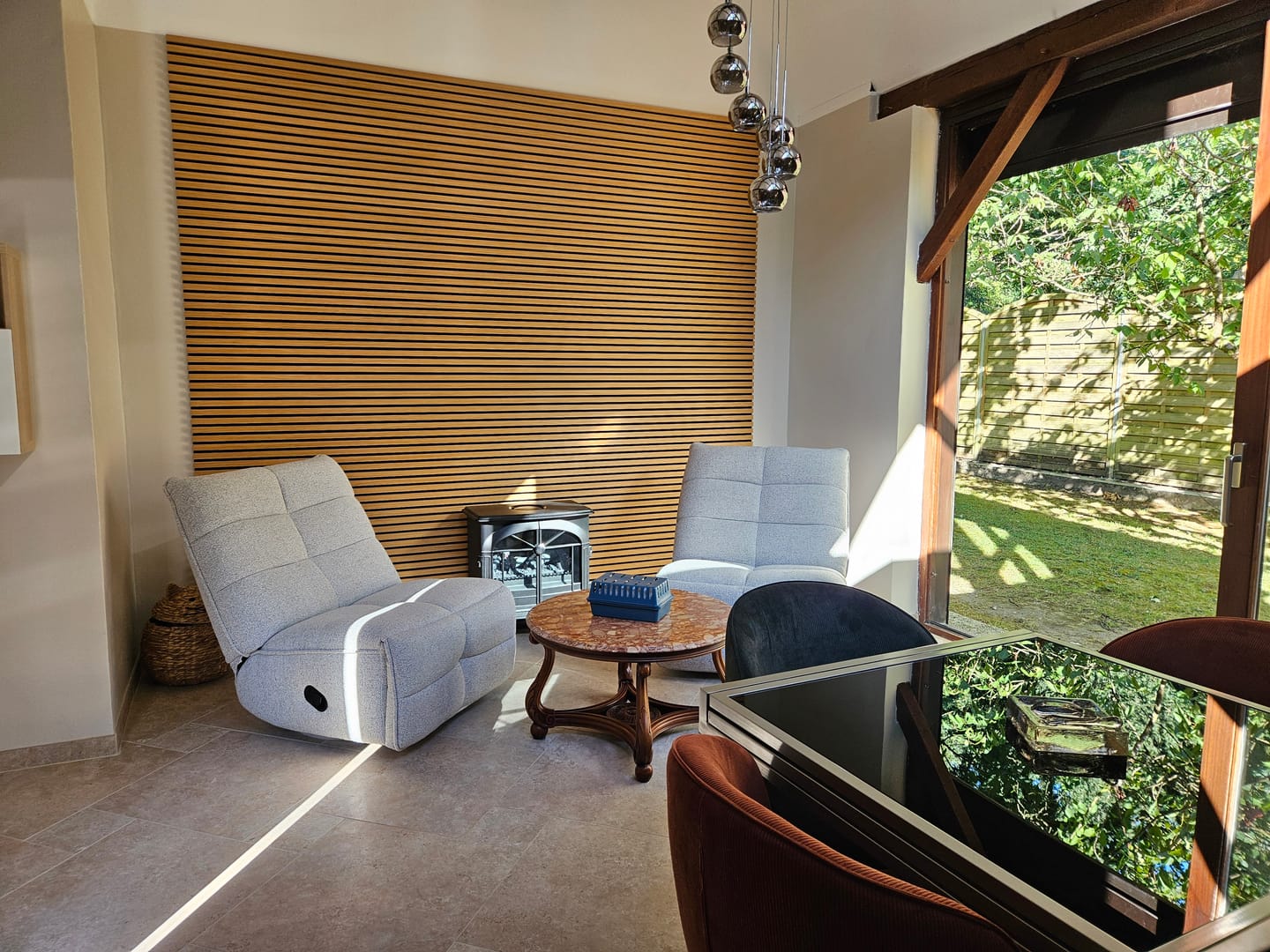 Customer photo review of Panneau acoustique en bois | Chêne Rustique | De première qualité