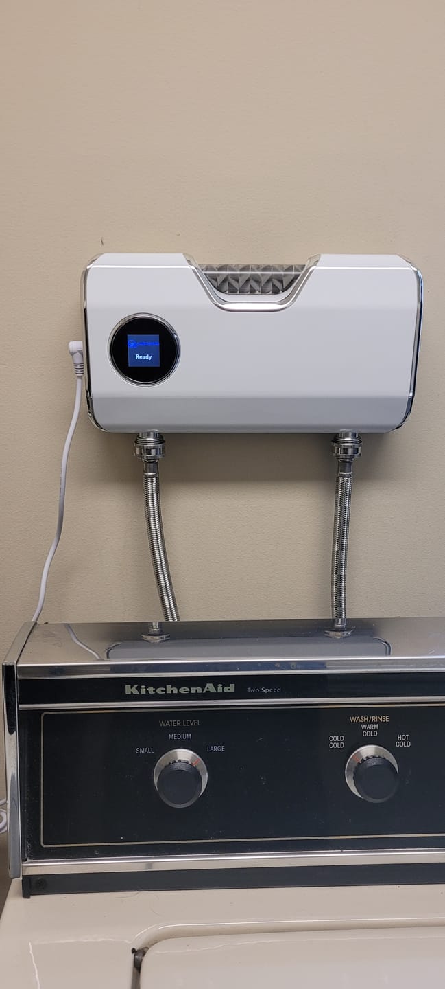 Customer photo review of Smart Laundry System