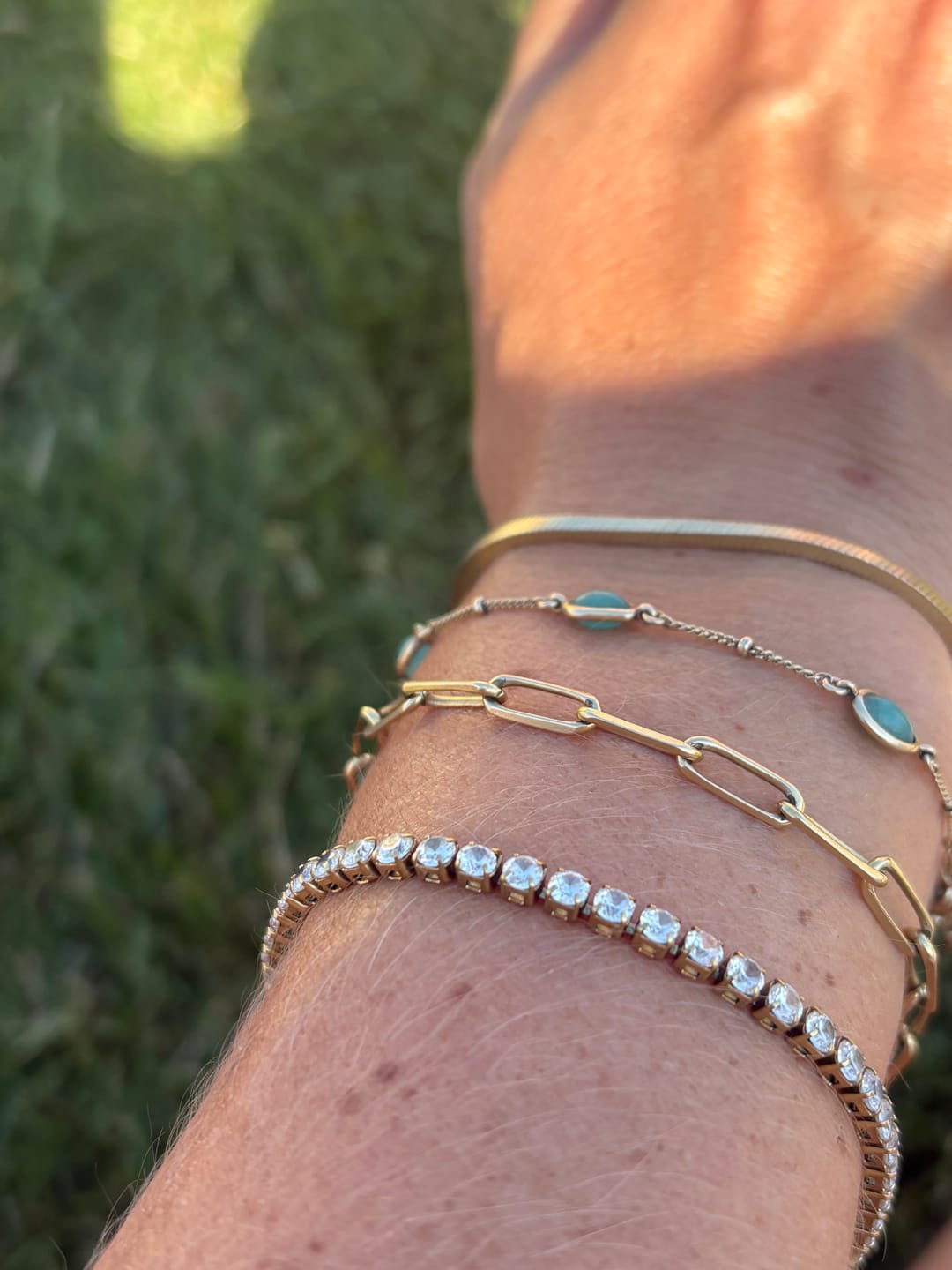Customer photo review of Tennis Bracelet