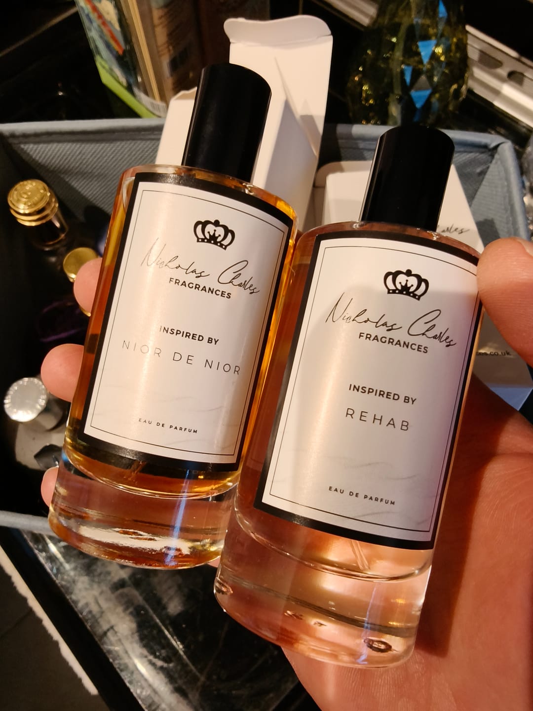 Customer photo review of Buy One Get One FREE on 30ml, 50ml & 100ml Fragrances