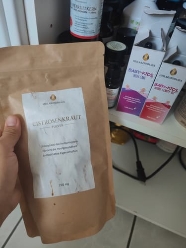 Customer photo review of Cistrosenkraut Pulver 250g