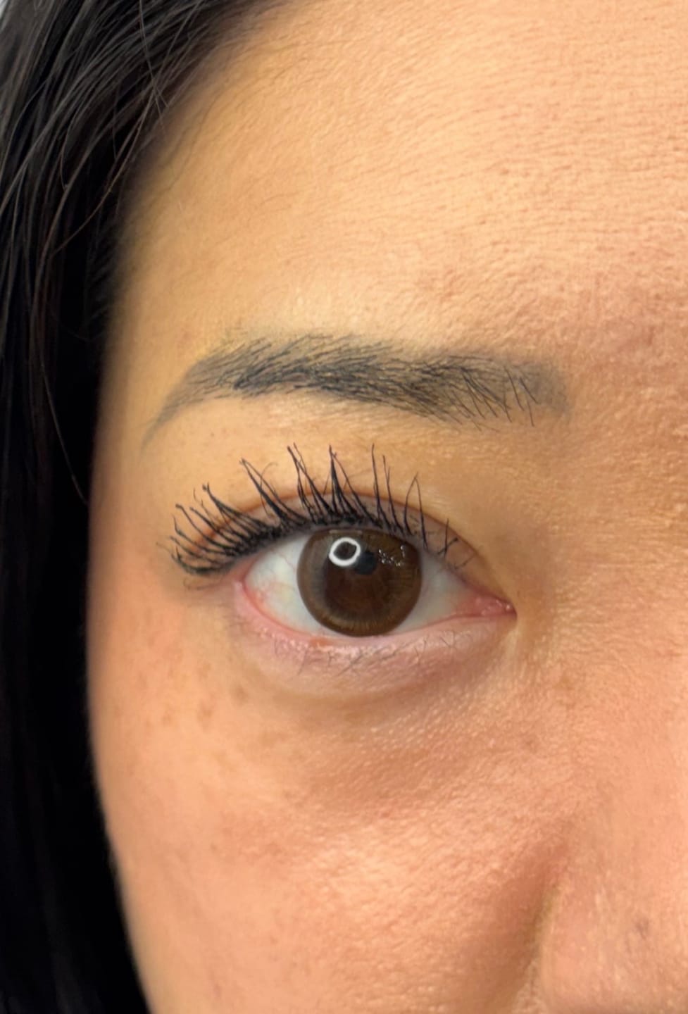 Customer photo review of Tubing Mascara Serum