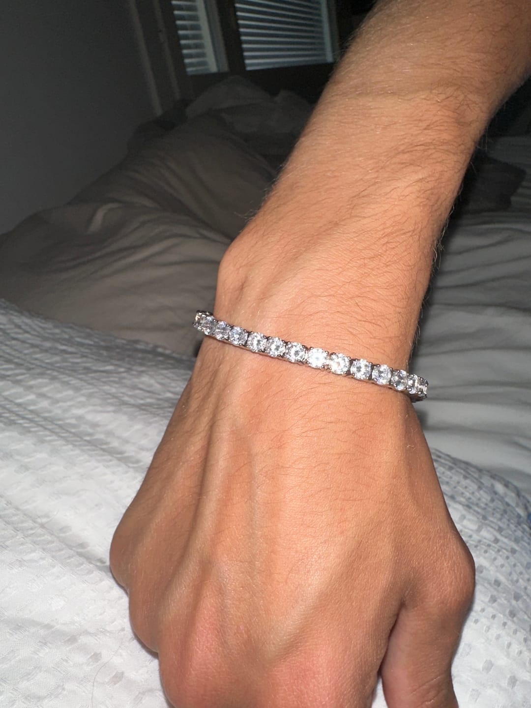 Customer photo review of TENNISBOY BRACELET. - 5MM