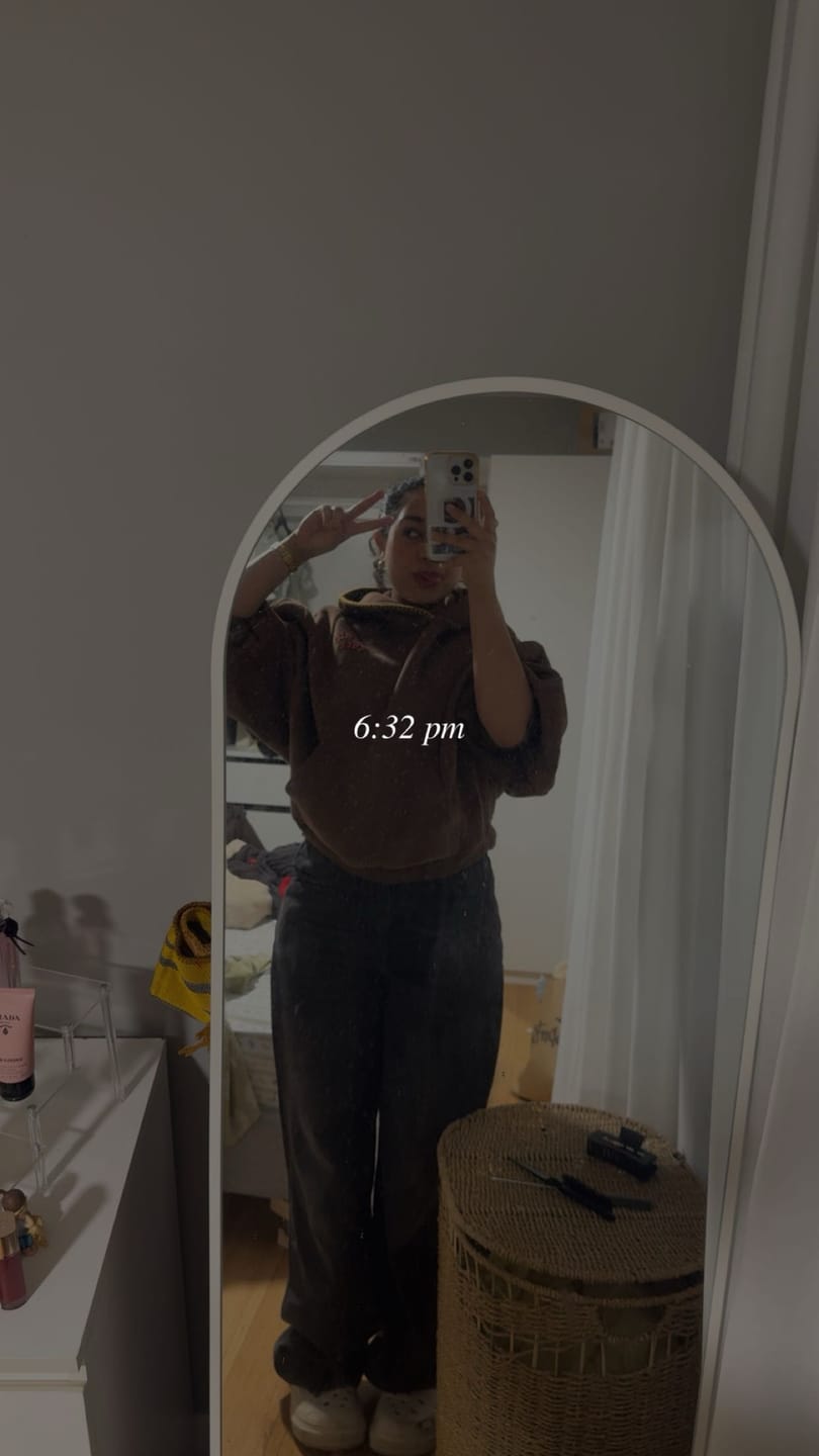 Customer photo review of Aelfric Eden Boxy Dachshund Hoodie