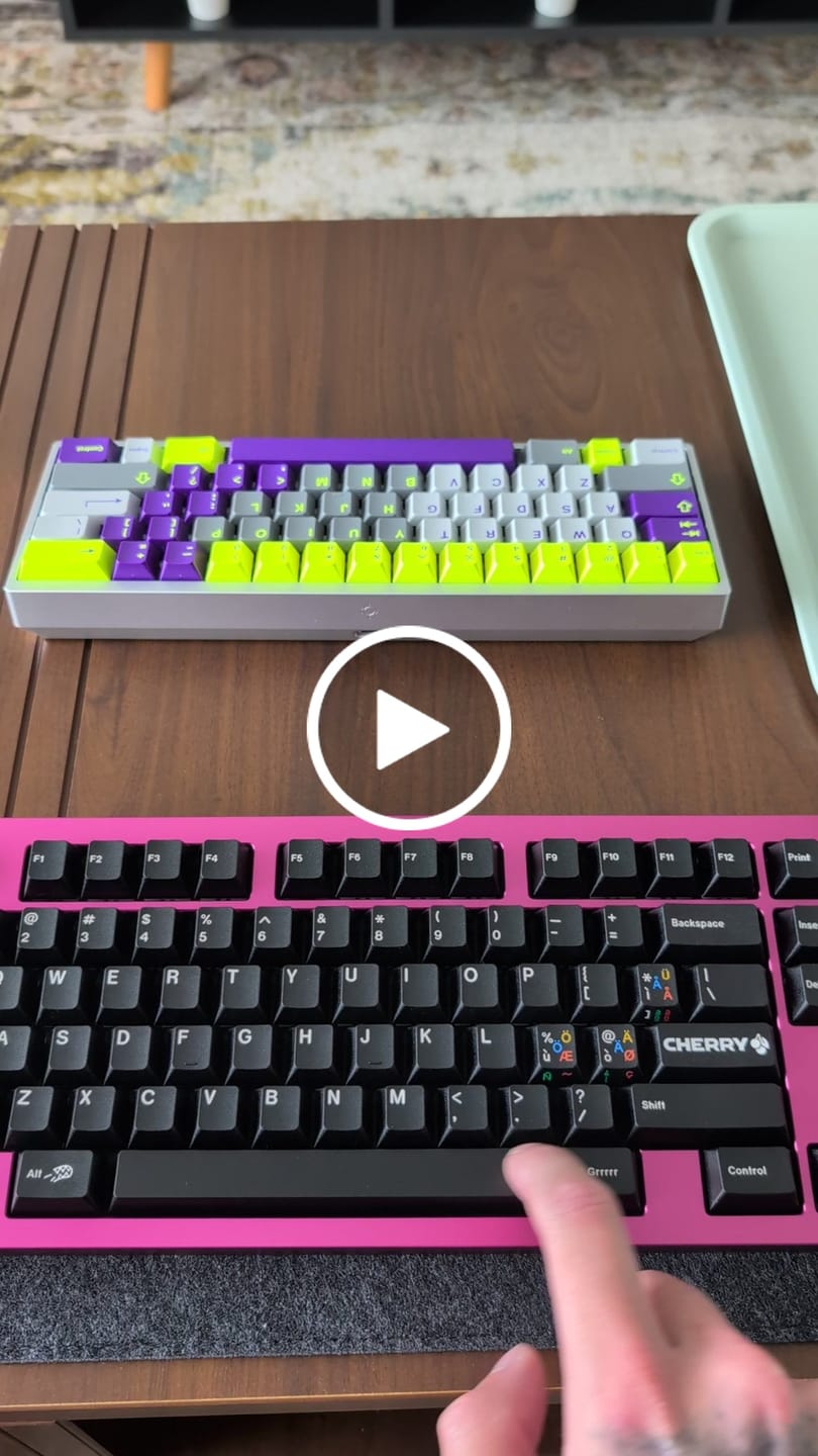 Customer video review of HAND LUBED AND MODDED GATERON MILKY YELLOW PRO LINEAR SWITCH (10 PCS)